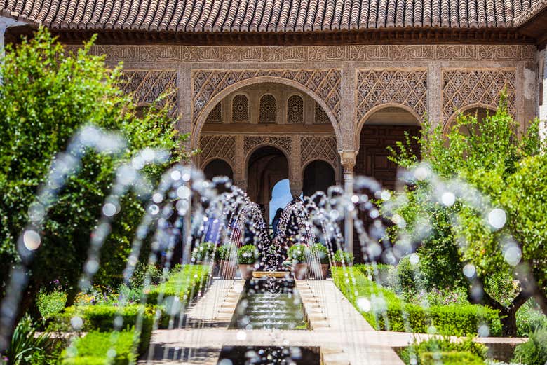El Generalife de Alhambra se destaca por seus jardins