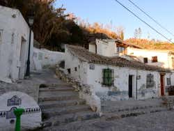 Casas típicas do Sacromonte