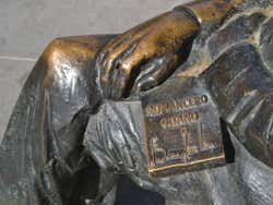 Escultura de Federico García Lorca